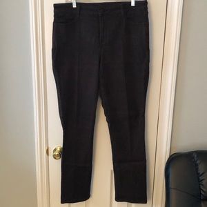 NYDJ Chocolate Brown Jean Legging